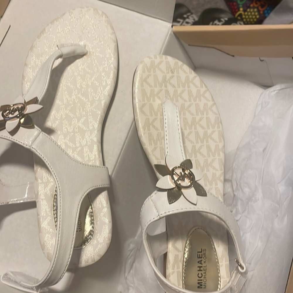 Off white Michael kors sandal